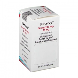 Biktarvy 50mg/200mg/25mg Gilead 30 viên - Thuốc kháng virus