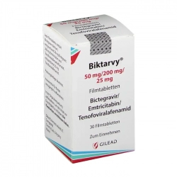 Biktarvy 50mg/200mg/25mg Gilead 30 viên - Thuốc kháng virus