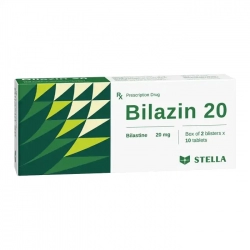 Bilazin 20mg Stella 2 vỉ x 10 viên - Thuốc dị ứng Bilazin 20mg Stella 2 vỉ x 10 viên - Thuốc dị ứng