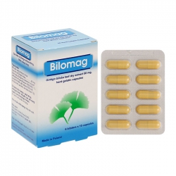 Bilomag 80mg Natur Produkt Pharma 6 vỉ x 10 viên Bilomag 80mg Natur Produkt Pharma 6 vỉ x 10 viên