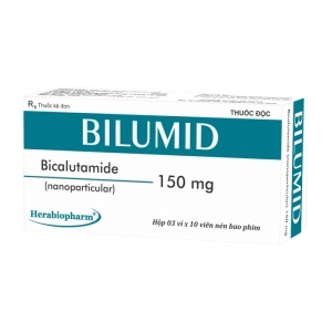 Bilumid 150mg Herabiopharm 3 vỉ x 10 viên (Bicalutamide)