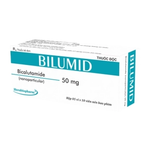 Bilumid 50mg Herabiopharm 5 vỉ x 10 viên (Bicalutamide)