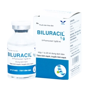 Biluracil 1g Bidiphar 1 lọ x 20ml (Fluorouracil)