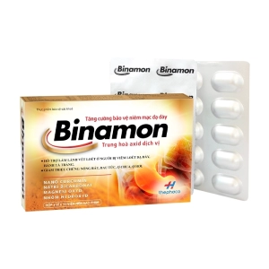 Binamon Thephaco 3 vỉ x 10 viên - Hỗ trợ viêm loét dạ dày