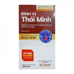 Bình Vị Thái Minh 80 viên - Viên uống hỗ trợ viêm loét dạ dày