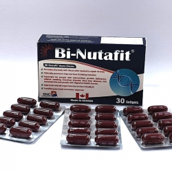 Tpbvsk ung thư  Bi Nutafit, Hộp 30 viên