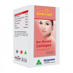 Tpbvsk Nature’s Gold Bio-Marine Collagen Vitamin C, Hộp 90 viên