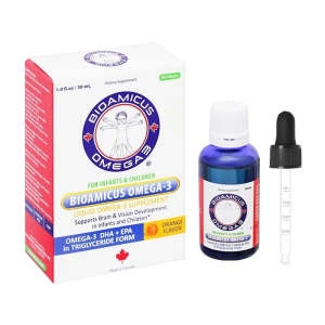 BioAmicus Omega-3 30ml - Hỗ trợ tốt cho mắt, não