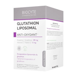 Biocyte Glutathion Liposomal 6 vỉ x 15 viên - Hỗ trợ chống oxy hóa