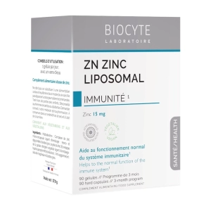 Biocyte Zn Zinc Liposomal 6 vỉ x 15 viên - Bổ sung kẽm cho cơ thể