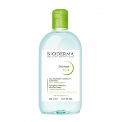 Bioderma Sebium H2O 500ml - Nước tẩy trang dành cho da dầu và da hỗn hợp