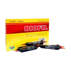 Biofil Thephaco 20 ống x 10ml (Men bia ép tinh chế)