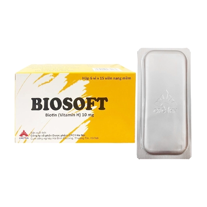 Biosoft 10mg CPC1 Hà Nội 6 vỉ x 15 viên