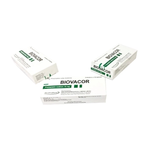 Biovacor 10mg Herabiopharm 3 vỉ x 10 viên (Pravastatin natri)