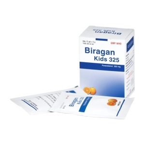 Biragan Kids 325 Bidiphar 12 gói x 3g (Paracetamol)