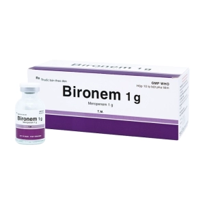 Bironem 1g Bidiphar 10 lọ (Meropenem)