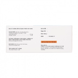 Bisnol 120mg Davipharm 6 vỉ x 10 viên Bisnol 120mg Davipharm 6 vỉ x 10 viên