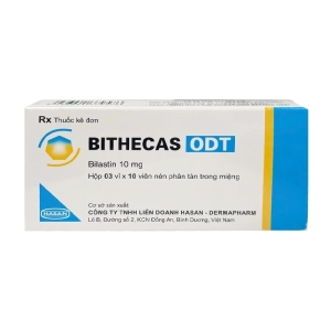 Bithecas ODT 10mg Hasan 3 vỉ x 10 viên (Bilastin)