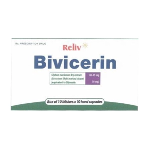 Bivicerin Reliv 10 vỉ x 10 viên (Silymarin)
