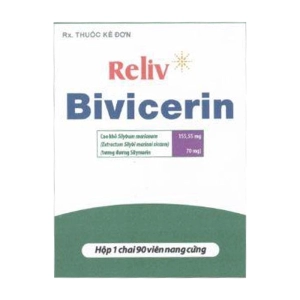 Bivicerin Reliv 90 viên (Silymarin)