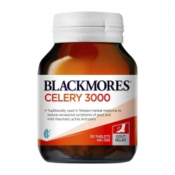 Blackmores Celery 3000 giúp phòng ngừa Gout 50 Viên Blackmores Celery 3000 giúp phòng ngừa Gout 50 Viên