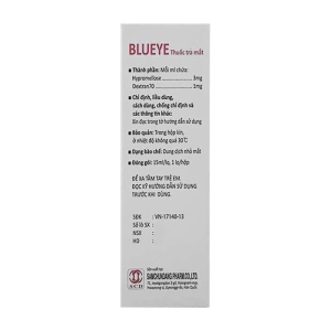 Blueye Eye Drop Samchundang 15ml (Hypromellose + Dextran 70) Blueye Eye Drop Samchundang 15ml (Hypromellose + Dextran 70)
