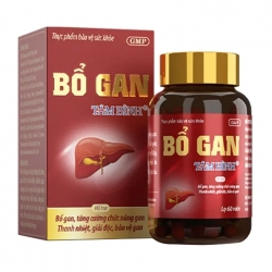 Bổ Gan Tâm Bình 60 viên - Hỗ trợ thanh nhiệt, giải độc gan Bổ Gan Tâm Bình 60 viên - Hỗ trợ thanh nhiệt, giải độc gan
