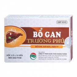 Bổ Gan Trường Phúc 3 vỉ x 10 viên - Thuốc bổ gan, giải độc, kiện tỳ