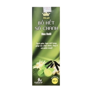 Bồ Kết Sả Chanh Hoa Bưởi Kingphar 300ml - Dầu gội sạch gàu