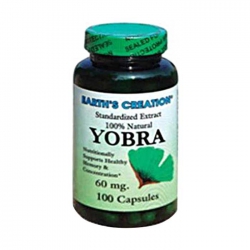 Tpbvsk Bổ não Earth's Creation Yobra 60mg, Chai 60 viên Tpbvsk Bổ não Earth's Creation Yobra 60mg, Chai 60 viên