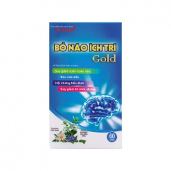 Bổ não ích trí Gold Tất Thành, Hộp 60 viên