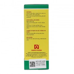 Bổ phế không đường Nam Hà 125ml