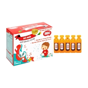 Bổ Phổi Bibo Trang Minh 4 vỉ x 5 ống - Hỗ trợ bổ phổi, ích phế cho trẻ