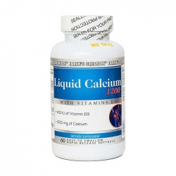 Bổ sung canxi Earth’s Creation Liquid Calcium 1200 60 viên