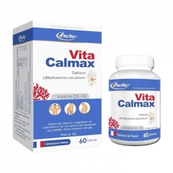 Bổ sung canxi, xương chắc khỏe Vita Calmax Vita Life 60 viên Bổ sung canxi, xương chắc khỏe Vita Calmax Vita Life 60 viên
