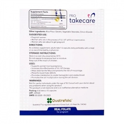 Pro Takecare Arnet Pharmaceutical 6 vỉ x 10 viên - Bổ sung chất dinh dưỡng cho bà bầu Pro Takecare Arnet Pharmaceutical 6 vỉ x 10 viên - Bổ sung chất dinh dưỡng cho bà bầu
