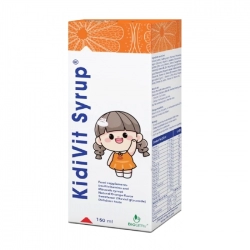 Bổ sung kẽm, vitamin cho bé Kidivit Syrup Bioserv 150ml