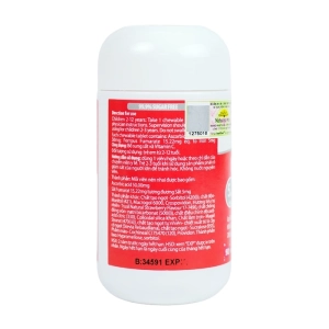 Kids Smart Iron + Vitamin C Nature's Way 50 viên - Bổ sung sắt  Kids Smart Iron + Vitamin C Nature's Way 50 viên - Bổ sung sắt