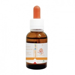 Bổ sung vitamin D3 cho bé AquaD3 Drops Bioserv 30ml