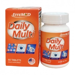Bổ sung vitamin, khoáng chất Daily Multi Effemed 60 viên