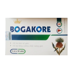 Bogakore Kingphar 3 vỉ x 10 viên - Hỗ trợ bảo vệ gan