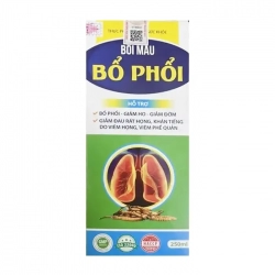 Bối mẫu bổ phổi 250lm giúp giảm ho, khan tiếng, viêm phế quản