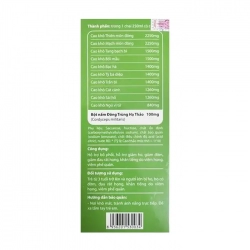 Bối mẫu bổ phổi 250lm giúp giảm ho, khan tiếng, viêm phế quản