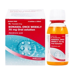 Bonasol Once Weekly 70mg Oral Solution Pinewood 4 chai x 100ml Bonasol Once Weekly 70mg Oral Solution Pinewood 4 chai x 100ml