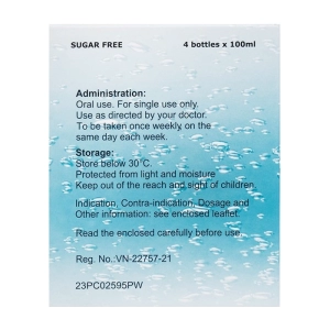 Bonasol Once Weekly 70mg Oral Solution Pinewood 4 chai x 100ml