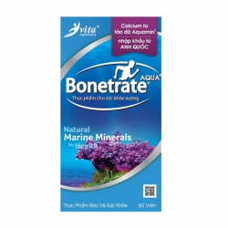 Canxi từ tảo đỏ Aquamin Bonetrate Aqua+ 60 viên