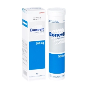Bonevit 500mg Bidiphar 1 tuýp x 20 viên (Calcium)