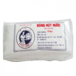 Bông hút nước Baby 100gr Bông hút nước Baby 100gr