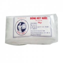 Bông hút nước Baby 50gr Bông hút nước Baby 50gr