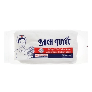 Bông y tế bạch tuyết 25gr